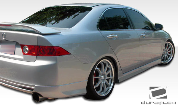 2004-2005 Acura TSX Duraflex J-Spec Rear Lip Under Spoiler Air Dam - 1 Piece