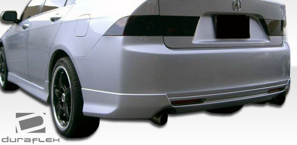 2004-2005 Acura TSX Duraflex J-Spec Body Kit - 4 Piece - Includes J-Spec Front Lip Under Spoiler Air Dam (105223) J-Spec Rear Lip Under Spoiler Air Dam (105225) J-Spec Side Skirts Rocker Panels (105224)