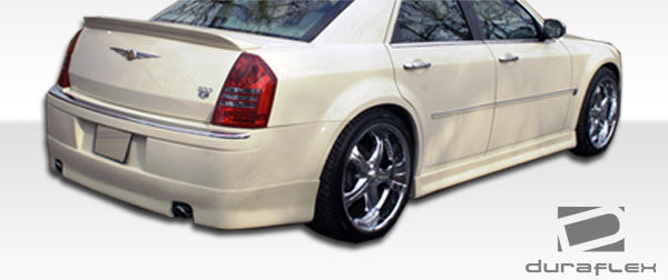 2005-2010 Chrysler 300C Duraflex Platinum Body Kit - 4 Piece - Includes Platinum Front Bumper Cover (103342) Elegante Rear Lip Under Spoiler Air Dam (102236) Elegante Side Skirts Rocker Panels (100631)