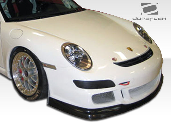 2005-2011 Porsche 911 Carrera 997 Duraflex Cup Car Look Front Bumper Cover - 3 Piece