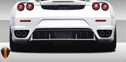 2005-2009 Ferrari F430 Eros Version 1 Rear Diffuser - 3 Piece