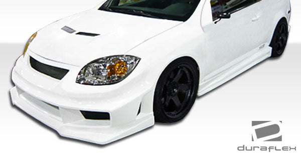 2007-2009 Pontiac G5 Duraflex Bomber Body Kit - 4 Piece - Includes Bomber Front Bumper Cover (104915) Bomber Side Skirts Rocker Panels (104917) B-2 Rear Bumper Cover (106015)
