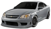 2005-2010 Chevrolet Cobalt 4DR Duraflex Drifter Body Kit - 4 Piece - Includes Drifter Front Bumper Cover (105236) Racer Side Skirts Rocker Panels (100638) Racer Rear Lip Under Spoiler Air Dam (100637)