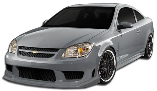 2005-2010 Chevrolet Cobalt 4DR Duraflex Drifter Body Kit - 4 Piece - Includes Drifter Front Bumper Cover (105236) Racer Side Skirts Rocker Panels (100638) Racer Rear Lip Under Spoiler Air Dam (100637)