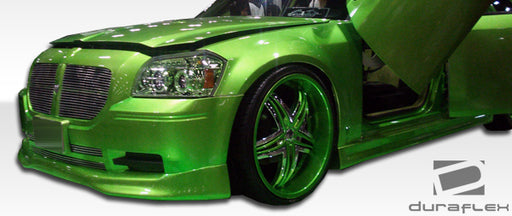 2005-2010 Chrysler 300C Duraflex Elegante Body Kit - 4 Piece - Includes Elegante Front Lip Under Spoiler Air Dam (100633) Elegante Rear Lip Under Spoiler Air Dam (102236) Elegante Side Skirts Rocker Panels (100631)
