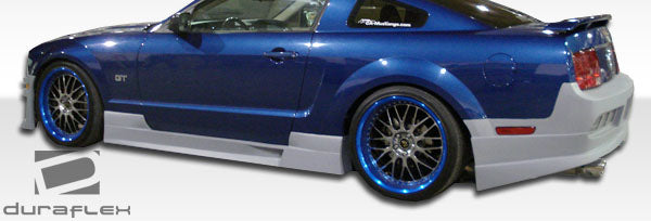 2005-2009 Ford Mustang Duraflex GT Concept Body Kit - 4 Piece - Includes GT Concept Front Bumper Cover (103635) GT Concept Side Skirts Rocker Panels (103636) GT Concept Rear Bumper Cover (103637)