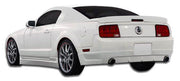 2005-2014 Ford Mustang Duraflex Racer 2 Side Skirts Rocker Panels - 2 Piece