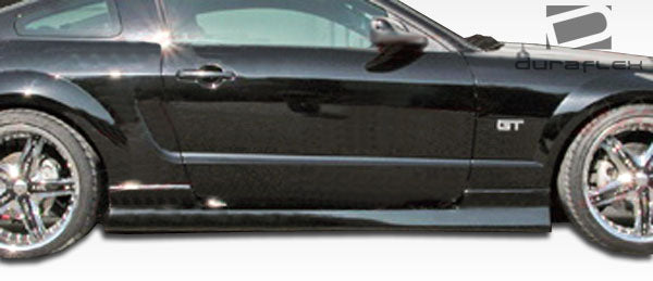 2005-2014 Ford Mustang Duraflex Stallion Side Skirts Rocker Panels - 2 Piece