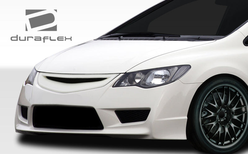 2006-2011 Honda Civic 4DR Duraflex JDM Type JS Type R Conversion Grille - 1 Piece