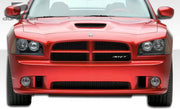 2006-2010 Dodge Charger Duraflex SRT Look Front Bumper Cover - 1 Piece