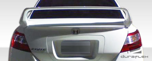 2006-2011 Honda Civic 2DR Duraflex Sigma Body Kit - 5 Piece - Includes Sigma Front Bumper Cover (104694) Sigma Rear Bumper Cover (104696) Sigma Side Skirts Rocker Panels (104695) Sigma Rear Wing Trunk Lid Spoiler (104697)