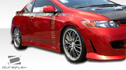 2006-2011 Honda Civic 2DR Duraflex Type M Side Skirts Rocker Panels - 2 Piece