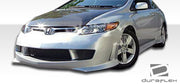2006-2011 Honda Civic 2DR Duraflex Type M Body Kit - 4 Piece - Includes Type M Front Bumper Cover (103335) Type M Side Skirts Rocker Panels (103337) Type M Rear Lip Under Air Dam Spoiler (103336)