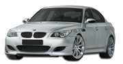 2006-2010 BMW M5 E60 Duraflex HR-S Body Kit - 2 Piece - Includes HR-S Front Lip Under Spoiler Air Dam (107184) HR-S Rear Diffuser (107185)