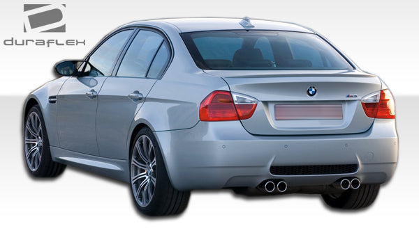 2006-2008 BMW 3 Series E90 4DR Duraflex M3 Look Body Kit - 4 Piece - Includes M3 Look Front Bumper Cover (106077) M3 Look Side Skirts Rocker Panels (106078) M3 Look Rear Bumper Cover (106079)