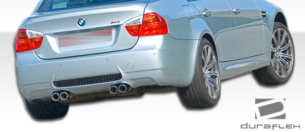 2006-2008 BMW 3 Series E90 4DR Duraflex M3 Look Body Kit - 4 Piece - Includes M3 Look Front Bumper Cover (106077) M3 Look Side Skirts Rocker Panels (106078) M3 Look Rear Bumper Cover (106079)