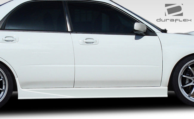 2004-2005 Subaru Impreza Duraflex Z-Speed Body Kit - 4 Piece - Includes Z-Speed Front Bumper Cover (109024) Z-Speed Side Skirt Rocker Panels (104167) Z-Speed Rear Bumper Cover
