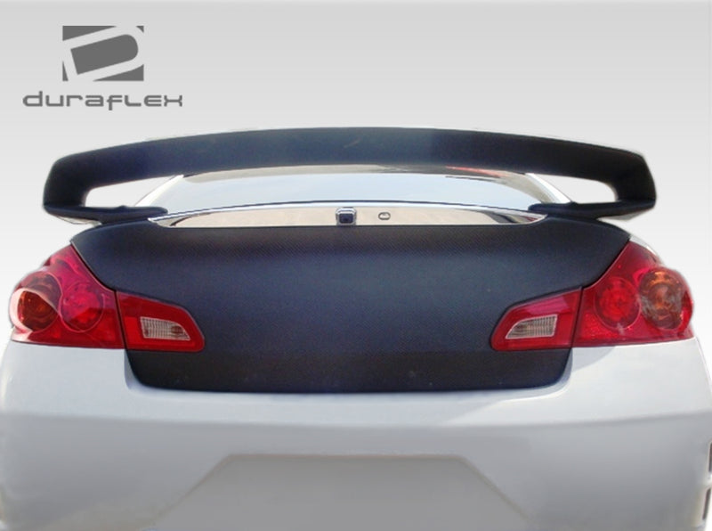 2007-2013 Infiniti G Sedan G25 G35 G37 Duraflex Elite Rear Wing Trunk Lid Spoiler - 1 Piece