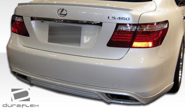 2007-2009 Lexus LS Series LS460 Duraflex W-1 Body Kit (short wheelbase) - 5 Piece - Includes W-1 Front Lip Under Spoiler Air Dam (105671) W-1 Side Skirts Rocker Panels (105672) W-1 Rear Lip Under Spoiler Air Dam (105673) W-1 Roof Wing Spoiler (105674)