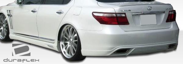 2007-2009 Lexus LS Series LS460 Duraflex W-1 Body Kit (short wheelbase) - 4 Piece - Includes W-1 Front Lip Under Spoiler Air Dam (105671) W-1 Side Skirts Rocker Panels (105672) W-1 Rear Lip Under Spoiler Air Dam (105673)