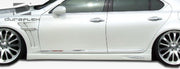 2007-2012 Lexus LS Series LS460 Duraflex W-1 Side Skirts Rocker Panels (short wheelbase) - 2 Piece