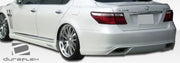2007-2012 Lexus LS Series LS460 Duraflex W-1 Side Skirts Rocker Panels (short wheelbase) - 2 Piece