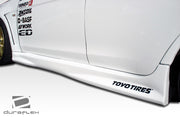 2008-2015 Mitsubishi Lancer Evolution 10 Duraflex GT Concept Side Skirts Rocker Panels - 2 Piece