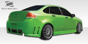 2008-2011 Ford Focus 4DR Duraflex Piranha Body Kit - 4 Piece - Includes Piranha Front Bumper Cover (106425) Piranha Side Skirts Rocker Panels (106426) Piranha Rear Bumper Cover (106427)