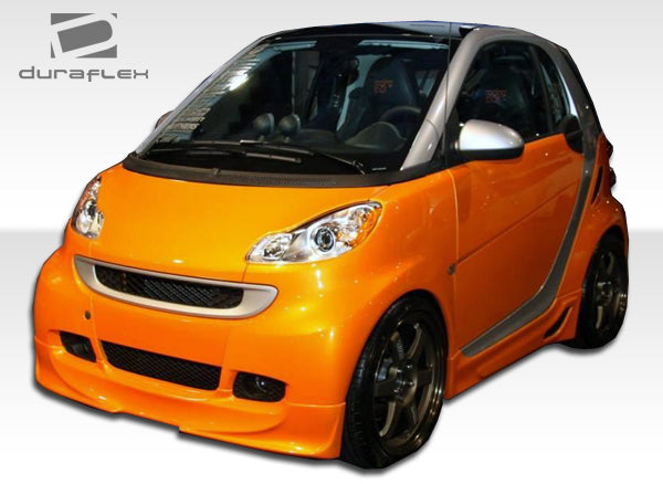 2008-2012 Smart ForTwo Duraflex FX Body Kit - 4 Piece - Includes FX Front Lip Under Spoiler Air Dam (105667) FX Side Skirts Rocker Panels (105668) FX Rear Lip Under Spoiler Air Dam (105669)