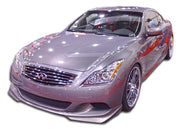 2008-2015 Infiniti G Coupe G37 Convertible Duraflex J-Spec Body Kit (sport) - 4 Piece - Includes J-Spec Front Lip Under Spoiler Air Dam (106122) GT Concept Side Skirts Rocker Panels (104676) Elite Rear Bumper Cover (108240)