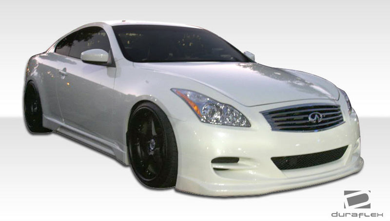2008-2015 Infiniti G Coupe G37 Q60 Duraflex TS-1 Body Kit - 4 Piece - Includes TS-1 Front Bumper Cover (106421) TS-1 Side Skirts Rocker Panels (106422) TS-1 Rear Bumper Cover (106423)