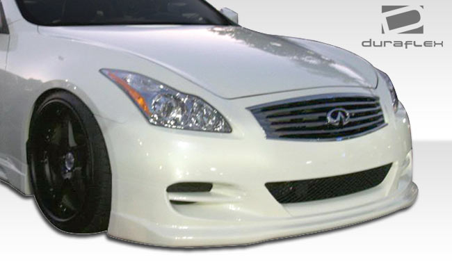 2008-2015 Infiniti G Coupe G37 Q60 Convertible Duraflex TS-1 Body Kit - 4 Piece - Includes TS-1 Front Bumper Cover (106421) TS-1 Side Skirts Rocker Panels (106422) Elite Rear Bumper Cover (108240)
