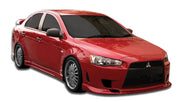 2008-2017 Mitsubishi Lancer Duraflex C-1 Body Kit - 4 Piece - Includes C-1 Front Bumper Cover (106417) C-1 Side Skirts Rocker Panels (106418) C-1 Rear Bumper Cover (106419)