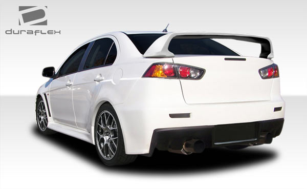 2008-2017 Mitsubishi Lancer Duraflex Evo X Look Front Fenders - 2 Piece