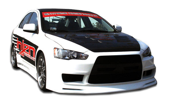 2008-2017 Mitsubishi Lancer Duraflex GT Concept Body Kit - 4 Piece - Includes GT Concept Front Bumper Cover (103942) GT Concept Side Skirts Rocker Panels (103943) GT Concept Rear Bumper Cover (103944)