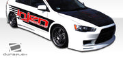 2008-2017 Mitsubishi Lancer Duraflex GT Concept Side Skirts Rocker Panels - 2 Piece