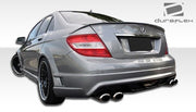 2008-2011 Mercedes C Class W204 Duraflex W-1 Body Kit - 6 Piece - Includes W-1 Front Bumper Cover (106105) W-1 Side Skirts Rocker Panels (106106) W-1 Rear Bumper Cover (106107) W-1 Fenders (108248)