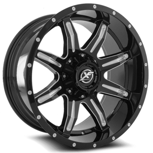 XF OFFROAD XF-215 Gloss Black Milled