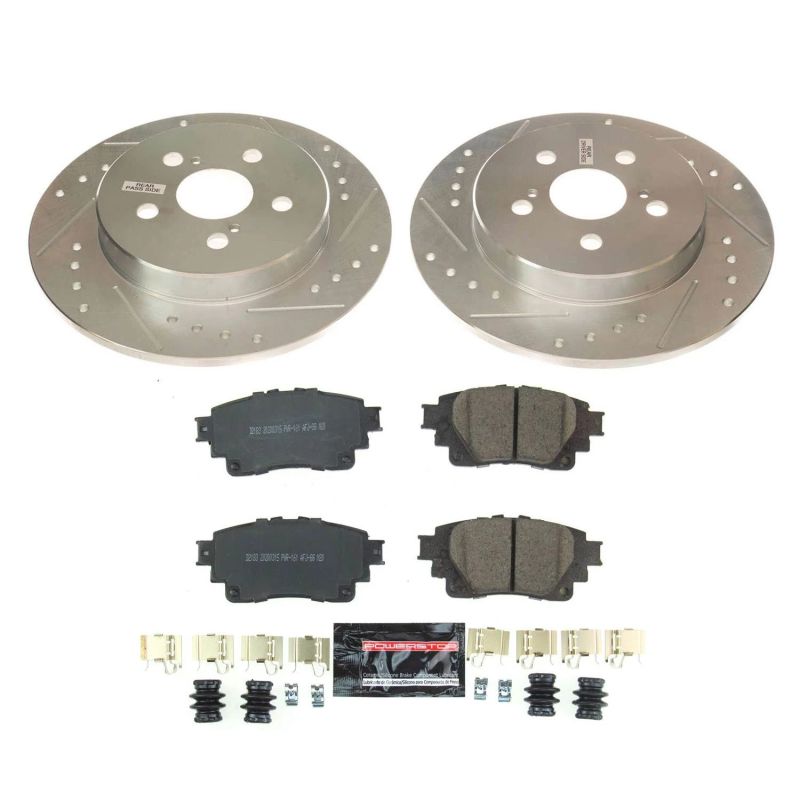 Kit de Frein Sport Arrière Z23 Evolution Power Stop pour Toyota Corolla 2019