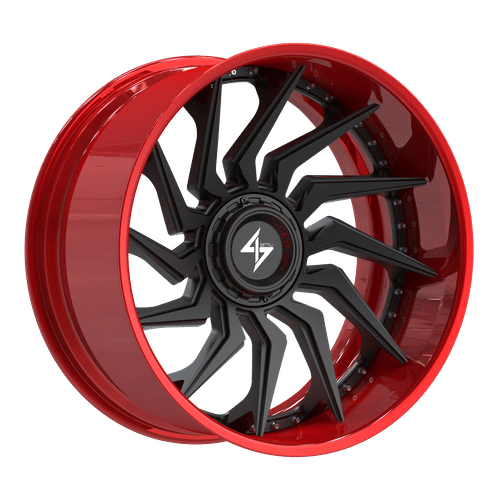 SENTALI BARREL FORGED XTREME BFX4 Red Lip / Matte Black Centre