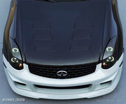 2003-2007 Infiniti G Coupe G35 Duraflex Type G Front Bumper Cover - 1 Piece