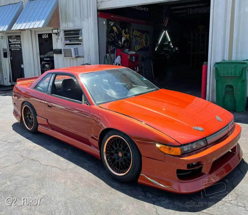 1989-1994 Nissan Silvia S13 Duraflex M-1 Sport Fenders (+30mm)- 2 Piece
