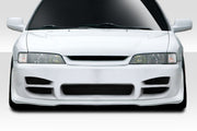 1994-1997 Honda Accord 4 cyl Duraflex R34 Front Bumper Cover - 1 Piece