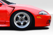 1995-1999 Mitsubishi Eclipse Eagle Talon Duraflex F-1 Fenders - 2 Piece