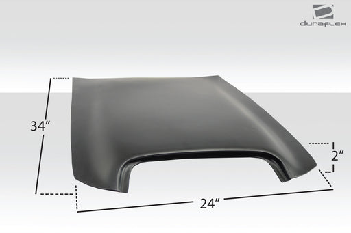 Universal Duraflex Hood / Roof Scoop Type 1 - 1 Piece