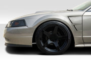1999-2004 Ford Mustang Duraflex Velocity Fenders - 2 Piece