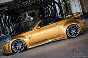 2003-2008 Nissan 350Z Z33 Duraflex B-2 Body Kit - 4 Piece - Includes B-2 Front Bumper Cover (103347) B-2 Side Skirts Rocker Panels (103351) B-2 Rear Bumper Cover (103349)