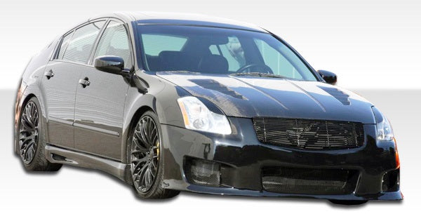 2004-2006 Nissan Maxima Duraflex GT-R Body Kit - 4 Piece - Includes GTR Front Bumper Cover (104133) VIP Side Skirts Rocker Panels (100594) GTR Rear Bumper Cover (104134)