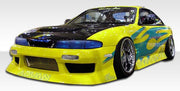 1995-1996 Nissan 240SX S14 Type U Front Bumper Cover - 1 Piece