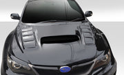 2008-2011 Subaru Impreza 2008-2014 WRX STI Duraflex GT Concept Hood - 1 Piece